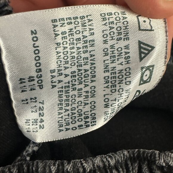 Chic Womens Petite Black Denim Stretch Pull-On Elastic Waist Pants Size 18P - Picture 5 of 5